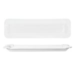 24er Set PUR Pappteller groß länglich aus Porzellan weiß - 24302112_Bild_4