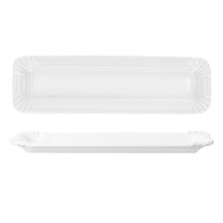 04-24302111-HIT-PUR-Pappteller-aus-Porzellan-Snack-Schale-20x6x1-5cm.jpg 24er Set PUR Pappteller klein länglich aus Porzellan weiß - 24302111_Bild_4