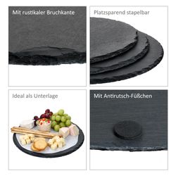 05-23464626-HIT-Schieferplatte-rund-30cm-Merkmale.jpg 12er Set Schieferplatte rund 30cm Schwarz - 23464626_Bild_5