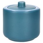 Jasper Ozeanblau Zuckerdose mit Deckel aus Steingut - 414417_Bild_1