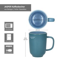 06-414271-Ritzenhoff-und-Breker-Jasper-Ozeanblau-Kaffeebecher-Bemassung.jpg 6er Set Jasper Ozeanblau Kaffeebecher aus Steingut - 414271_Bild_7