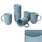 6er Set Jasper Graublau Kaffeebecher aus Steingut - 414110_Bild_2