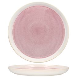 04-162833-MamboCat-Reactive-Glaze-Speiseteller.jpg 6er Set REACTIVE GLAZE PARIS Speiseteller Creme & Pink aus Steingut_Bild_4