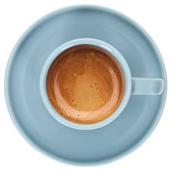04-414141-414158-Ritzenhoff-und-Breker-Jasper-Graublau-Espressotasse-Untertasse-Draufsicht-Deko.jpg 6er Set Jasper Graublau Espressotassen mit Untertassen aus Steingut - 6x 414141 & 6x 414158_Bild_4