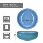 4er Set Jasper Ozeanblau Müslischalen aus Steingut - 414370_Bild_5