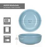 4er Set Jasper Graublau Müslischalen aus Steingut - 414219_Bild_6