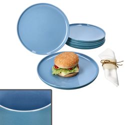 01-414363-Ritzenhoff-und-Breker-Jasper-Ozeanblau-Speiseteller-25-2cm-6er-Set-Deko.jpg 6er Set Jasper Ozeanblau Speiseteller aus Steingut - 414363_Bild_1