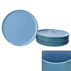 02-414363-Ritzenhoff-und-Breker-Jasper-Ozeanblau-Speiseteller-25-2cm-6er-Set.jpg 6er Set Jasper Ozeanblau Speiseteller aus Steingut - 414363_Bild_2
