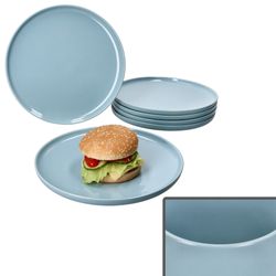 01-414196-Ritzenhoff-und-Breker-Jasper-Graublau-Speiseteller-25-2cm-6er-Set-Deko.jpg 6er Set Jasper Graublau Speiseteller aus Steingut - 414196_Bild_1