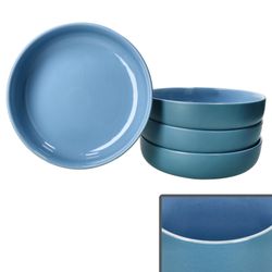 02-414387-Ritzenhoff-und-Breker-Jasper-Ozeanblau-Suppenteller-19cm-4er-Set.jpg 4er Set Jasper Ozeanblau Suppenteller aus Steingut - 414387_Bild_2