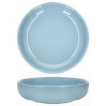 4er Set Jasper Graublau Suppenteller aus Steingut - 414226_Bild_4