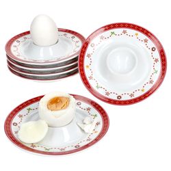 01-162867-MamboCat-Weihnachtstraum-Eierbecher-6er-Set-Deko.jpg 6er Set Weihnachtstraum Eierbecher mit Ablage aus Porzellan für 6 Personen_Bild_1