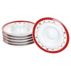 02-162867-MamboCat-Weihnachtstraum-Eierbecher-6er-Set.jpg 6er Set Weihnachtstraum Eierbecher mit Ablage aus Porzellan für 6 Personen_Bild_2