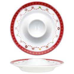 04-162867-MamboCat-Weihnachtstraum-Eierbecher.jpg 6er Set Weihnachtstraum Eierbecher mit Ablage aus Porzellan für 6 Personen_Bild_4