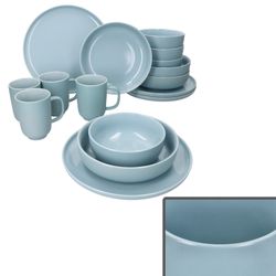 02-414110-414196-414219-414226-Ritzenhoff-und-Breker-Jasper-Graublau-16tlg-Kombiservice.jpg 16tlg Kombiservice Jasper Graublau für 4 Personen aus Steingut - 4x 414110 + 4x 414196 + 4x 414219 + 4x 414226_Bild_2