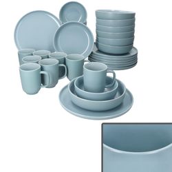02-414110-414196-414219-414226-Ritzenhoff-und-Breker-Jasper-Graublau-32tlg-Kombiservice.jpg 32tlg Kombiservice Jasper Graublau für 8 Personen aus Steingut - 8x 414110 + 8x 414196 + 8x 414219 + 8x 414226_Bild_2