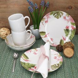 03-582760-582750-Maeser-OSSIA-Tearosa-Exotic-Fruehstuecksset-6tlg-Ambientebild-01.jpg 6tlg Frühstücksset OSSIA Tearose EXOTIC für 2 Personen aus Steingut - 582760/582750_Bild_3