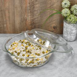 03-90539-Arte-Regal-Brat-und-Backform-2L-Ambientebild-01.jpg Brat- & Backform mit Deckel rund groß 2 Liter aus Glas - 90539_Bild_3
