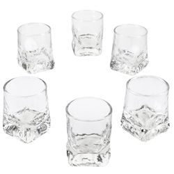 02-11107122S-Borgonovo-Frosty-Schnapsglaeser-70ml-6er-Set.jpg 6er Set FROSTY Schnapsgläser aus Glas - 11107122S_Bild_2