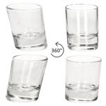 6er Set PISA schräge Schnapsgläser aus Glas - 11006520S_Bild_4