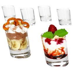 01-11006520S-Borgonovo-Pisa-Schnapsglaeser-50cl-6er-Set-Deko.jpg 6er Set PISA schräge Schnapsgläser aus Glas - 11006520S_Bild_1