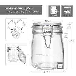 06-17103020S-Norma-Vorratsglas-750ml-Bemassung.jpg 75L - 17103020S_Bild_7