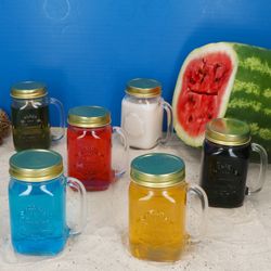 03-12004322S-Borgonovo-Country-Henkel-Becher-aus-Glas-Ambientebild-6er.jpg 6er Set COUNTRY Trinkgläser mit Henkel & Schraubdeckel - 12004322S_Bild_3