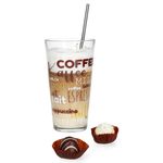 12er Set CANDY Latte Macchiato Gläser mit Schrift-Dekor 380ml_Bild_6