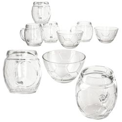 02-14078145S-Borgonovo-Fussball-Glaes-0-5L-geeicht-und-Schale-9tlg-Set.jpg 9tlg Set Fußball Gläser & Schale mit Henkel - 14078145S _Bild_2
