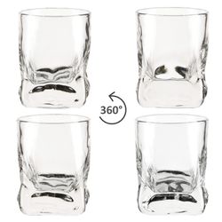 04-11107122S-Borgonovo-Frosty-Schnapsglaeser-70ml-360-Grad-Ansicht.jpg 12er Set FROSTY Schnapsgläser aus Glas - 11107122S_Bild_4