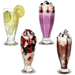 05-14023120S-Borgonovo-London-Eisbecher-auf-Fuss-400ml-Deko-Beispiele.jpg 12er Set LONDON Eisbecher mit Relief & Fuß - 14023120S_Bild_5