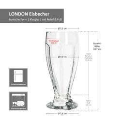 06-14023120S-Borgonovo-London-Eisbecher-auf-Fuss-400ml-Bemassung.jpg 12er Set LONDON Eisbecher mit Relief & Fuß - 14023120S_Bild_6