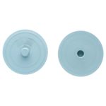 2er Set FLEX Frischhaltedeckel Ø10cm hellblau aus Silikon – 10053_Bild_5