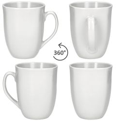 05-MamboCat-Lotta-Kaffeebecher-360-Grad-Ansicht.jpg 12tlg. Frühstücksservice LOTTA weiß Porzellan für 6 Personen_Bild_5