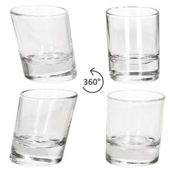 04-11006520S-Borgonovo-Pisa-Schnapsglaeser-50cl-360-Grad-Ansicht.jpg 12er Set PISA schräge Schnapsgläser aus Glas - 11006520S_Bild_3