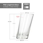 12er Set PISA schräge Longdrink-Gläser aus Glas - 11007020S_Bild_7