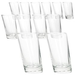02-11007020S-Borgonovo-Pisa-Longdrink-Glaeser-360ml-12er-Set.jpg 12er Set PISA schräge Longdrink-Gläser aus Glas - 11007020S_Bild_2