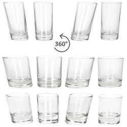 04-11006520S-11007020S-11006820S-Borgonovo-Pisa-18tlg-Set-Longdrink-Whisky-Schnaps-Glaeser-360-Grad.jpg 6x Whisky-Tumbler 11006820S & 6x Schnapsgläser 11006520S_Bild_4