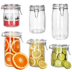 01-17103020S-17103520S-17104020S-Norma-Vorratsglas-750ml-1L-1-5L-6tlg-Set-Deko.jpg 5L - 17103020S & 17103520S & 17104020S_Bild_1