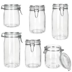 02-17103020S-17103520S-17104020S-Norma-Vorratsglas-750ml-1L-1-5L-6tlg-Set.jpg 5L - 17103020S & 17103520S & 17104020S_Bild_2