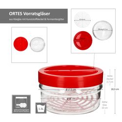06-17305322S-Ortes-Vorratsdose-1-5L-roter-Deckel-Bemassung.jpg 5L mit rotem Kunststoffdeckel - 17305322S_Bild_6