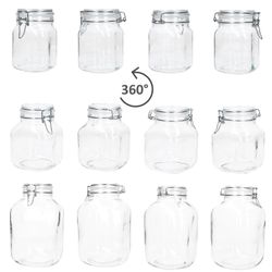 04-17211020S-17212520S-17214620S-Borgonovo-Prima-Vorratsglas-1L-2L-4-25L-eckig-360-Grad-Ansicht.jpg 17214620S & 17212520S_Bild_4