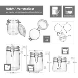 05-17102716S-17103020S-17103520S-Borgonovo-Norma-Vorratsglas-500ml-750ml-1L-3tlg-Bemassung.jpg 17103020S & 17103520S_Bild_7