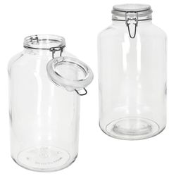 02-17106521S-Borgonovo-Norma-Vorratsglas-6L-2er-Set.jpg 2er Set Einmachglas NORMA 6L - 17106521S_Bild_2
