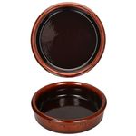 12er Set ESCURO Cazuela Ton-Schale Ø 12cm dunkelbraun - 240733.2_Bild_4