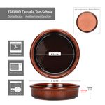 12er Set ESCURO Cazuela Ton-Schale Ø 12cm dunkelbraun - 240733.2_Bild_6