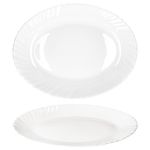 2er Set ARKONA Servierplatte oval 30cm aus Opalglas – 92494_Bild_4