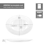 2er Set ARKONA Servierplatte oval 30cm aus Opalglas – 92494_Bild_6