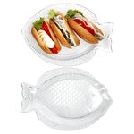 2er Set OSLO Fischplatte Größe L aus Glas - TT11191_Bild_1