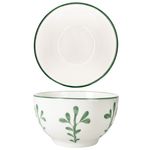 6er Set Wald grün Müslischale Steingut für 6 Personen - 23105894_Bild_4